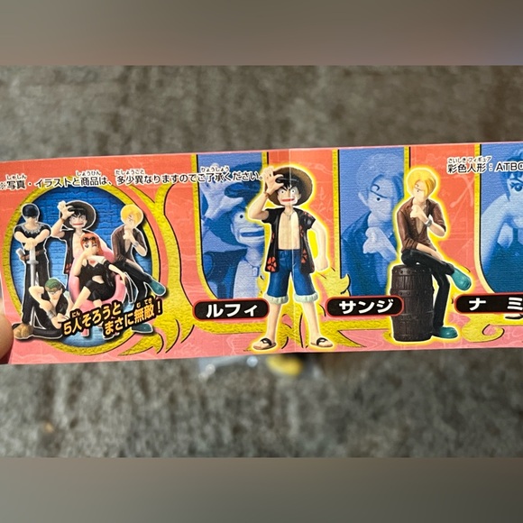 *2001* Vintage One Piece Usopp Gashapon / Gachapon Mini Figure Japan Exclusive - Picture 2 of 16